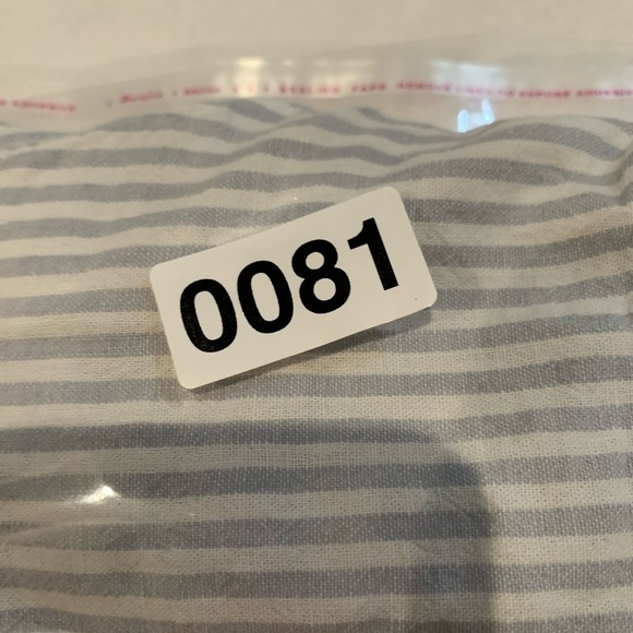 Abercrombie and Fitch striped With Belt 55%linen shorts blue and white size M - Picture 7 of 7